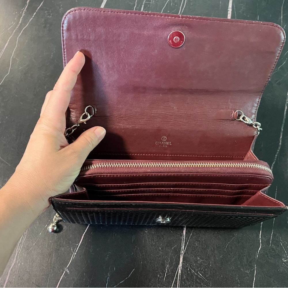 Chanel Black Cluth Crossbody Purse - Picture 2 of 7